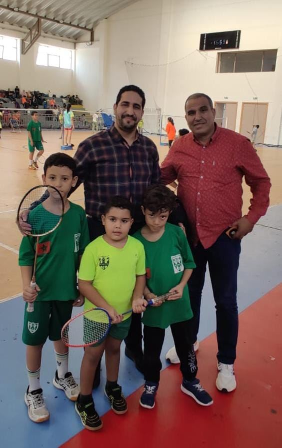 أبطال الغد مع أطر الجمعية